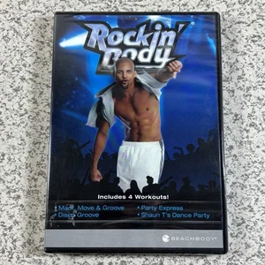 Shaun T Rockin' Body DVD Includes 4 Workouts Beachbody - Brand New & Sealed - Picture 1 of 3