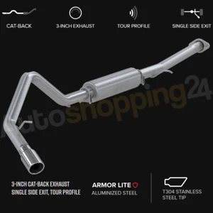 MBRP S5024AL 3" Catback Exhaust for 00-06 Chevy Avalanche/Suburban 1500 5.3L V8 - Picture 1 of 2