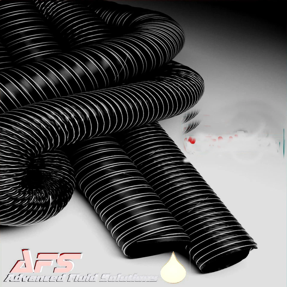 Flexible Hot-Cold Air Transfer Ducting Car Engine Brake Feed Pipe Hose Induction - Image 1 of 1