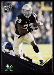 Press Pass Golden Tate #28 2010 fútbol Notre Dame lucha irlandés azul - Imagen 1 de 2