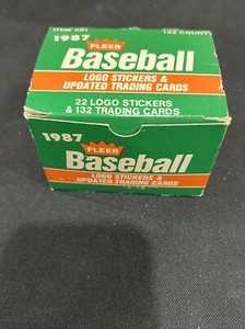 1987 FLEER UPDATE SET 132 CARDS GREG MADDUX, MARK MCGWIRE ROOKIE