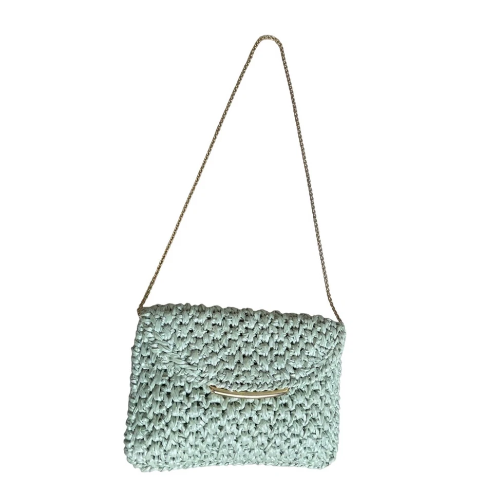 Bolso de hombro tejido de jade Rodo para mujer talla S Foto 1 de 4