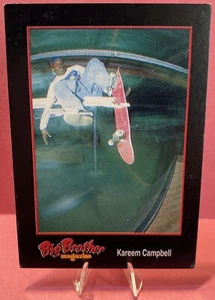 1993 Big Brother Skateboard Magazine Kareem Campbell Rookie Trading Card VHTF - Picture 1 of 2