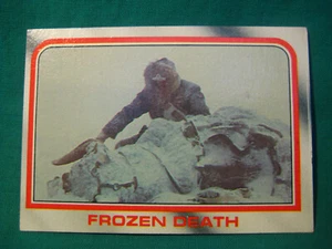 Tarjeta coleccionable 1980 Topps Star Wars-Empire Strikes Back #24-Frozen Death-#2 - Imagen 1 de 2
