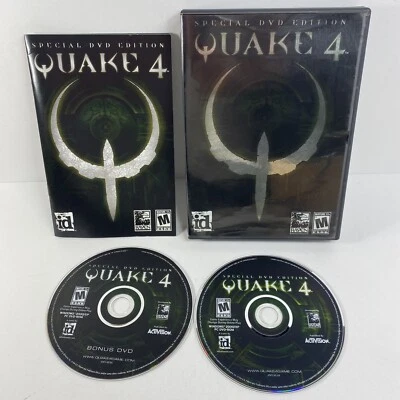 Quake 4: Special DVD Edition  (PC, 2005, Activision) Good Condition /Complete - Image 1 of 4