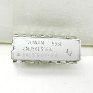 SNJ54LS669J TEXAS INSTRUMENTS MICROCIRCUITO DIGITALE, 7 VOLT NUOVO VECCHIO MAGAZZINO - Foto 1 di 6