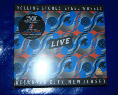 The Rolling Stones - Steel Wheels Live - Digipack - 2 CD & BluRay - Neu / OVP - Bild 1 von 2