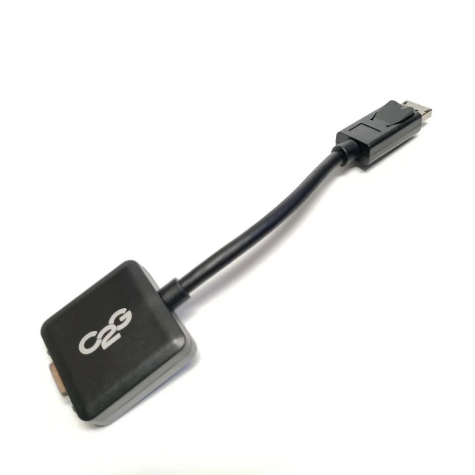 Genuine C2G HDMI Male to VGA Stereo Audio Female Adapter Converter Dongle 41351 - Image 1 of 4