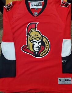 Reebok Premier Ottawa Senators Mens X-Large NHL Hockey Jersey Red