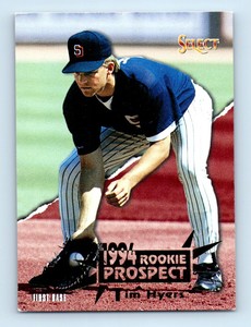 1994 Select Tim Hyers Rookie San Diego Padres #416