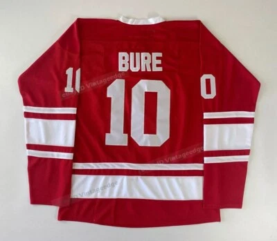 VTG 70's Bure #10 Team Russia CCCP Hockey Jerseys Stitch Custom Youth/Men - Image 1 of 4