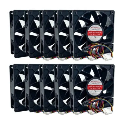 10Pcs X 7000 RPM Cooling Fans Bitmain Antminer S19 L7 L3+ S17 S19j T19 BTC Miner - Image 1 of 4