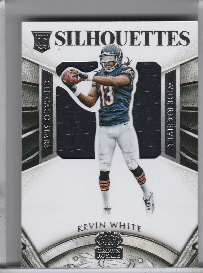 2015 PANINI CROWN ROYALE #223 KEVIN WHITE ROOKIE RC JERSEY BEARS 168/299 4306 - Image 1 of 1