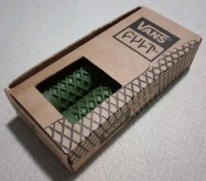 New VANS / CULT Grips Dark Green BMX Freestyle / Racing / Dirt Jumping S&M GT SE - Picture 1 of 7
