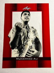 2010 Leaf Metal Red Prismatic Muhammad Ali MISSING #/10 PLASTIC PROOF #69 - Picture 1 of 2