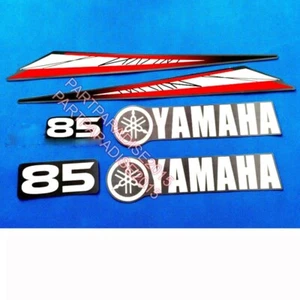 The aftermarket Yamaha 85hp 2 stroke outboard  decals/sticker kit - Bild 1 von 1