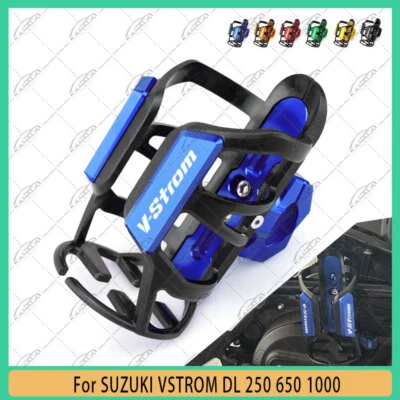 Beverage Water Bottle Drink Cup Holder Stand For SUZUKI VSTROM DL 250 650 1000 - Image 1 of 4