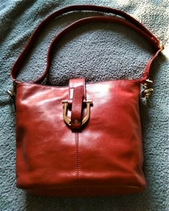 Kunstleder Umhängetasche/ Schultertasche Bucket Bag - Bild 1 von 7