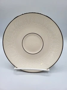 Lenox Courtyard Platinum Saucer American Home Collection Made In USA - Picture 1 of 3