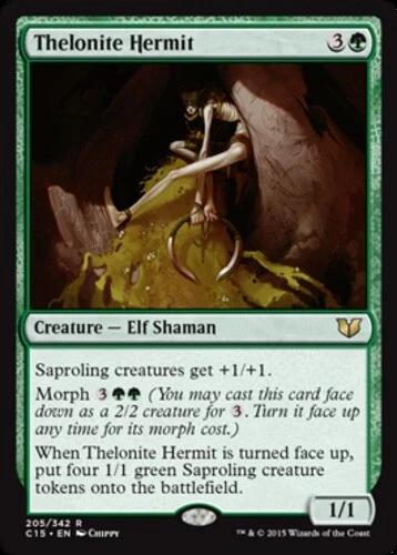 Thelonite Hermit ~ Moderately Played Commander 2015 MTG Magic UltimateMTG Green  - Image 1 of 1