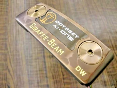 Odyssey Ai-ONE GIRAFFE-BEAM DW Putter 33 in STROKE LAB 90 Steel Shaft Blade 2025 - Image 1 of 4
