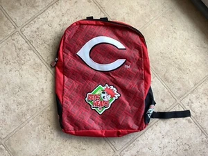 Cincinnati Reds Reds Heads Backpack Kids Club Member Bag Travel Fan Souvenir - Picture 1 of 2