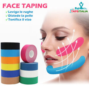 Face taping trattamento lifting viso anti-age drena ,tonifica ,distende la pelle