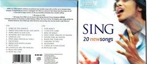 SING - 20 NEW SONGS (2CD) WORSHIP SONGS - NEW / SEALED!!! SPRING HARVEST - Picture 1 of 2