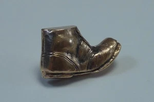  14K Gelbgold "Old Boot/Shoe" Tie Tack/Pin - Bild 1 von 5