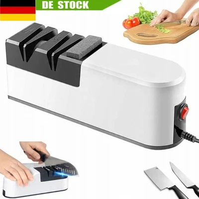 Elektrischer Messerschärfer Profi-Diamant Messerschärfer Allesschärfer 5-In1 Neu - Bild 1 von 4