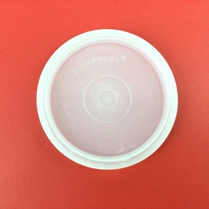 Vintage Tupperware Lid #296-29 Clear Sheer Top 2.75” For Nesting Set Snack Cup - Picture 1 of 4