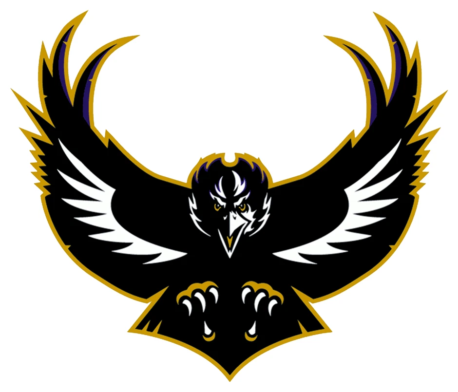 Pegatina/calcomanía de vinilo resistente a la intemperie con logotipo de Baltimore Ravens 12 Foto 1 de 1