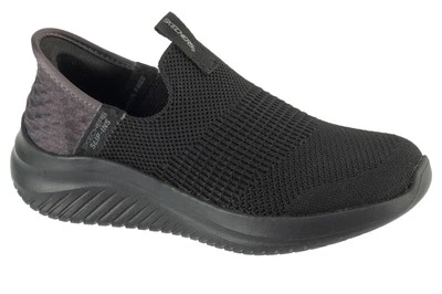Sneaker für Mädchen, Skechers Slip-Ins Ultra Flex 3.0 - Smooth Step, Schwarz