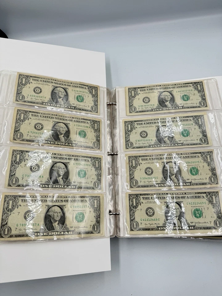 Lot of 239 $1 & 4-$2 Bills 1974 & 1988 w/ Star Notes & Sequential #s - Image 1 of 4