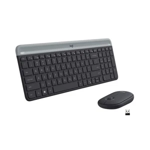 Logitech Slim Wireless Keyboard and Mouse Combo MK470, QWERTY Pan Nordic Layout - Bild 1 von 10