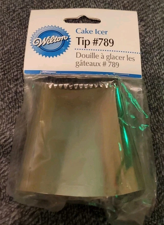 Nuevo punta de decoración de acero inoxidable glaseado para pasteles grande Wilton #789 Foto 1 de 1