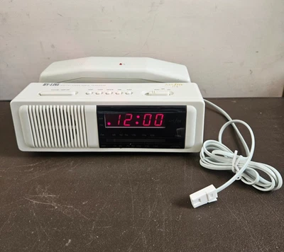 HY-LINE 110 Digital Clock Radio & Telephone, Vintage 1980s, BOXED, NEVER USED - Image 1 of 4