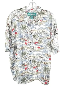 Big Dogs Hawaiian Shirt – Tropical Dog Island Print - Picture 1 of 4
