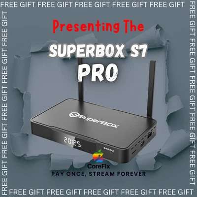 Android SuperBox S7 Pro (Authorized Vendor) [FREE GIFT/SHIPPING] - Click Me - Image 1 of 4