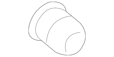 Cubierta de apliques de panel de acabado de ojal moldura lateral original Land Rover DYA000040 Foto 1 de 3