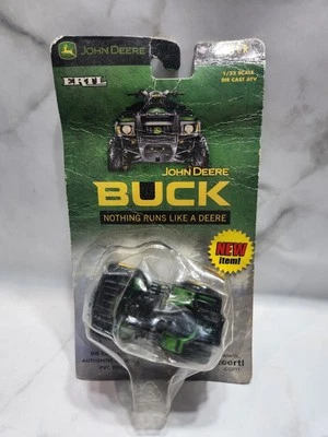 Ertl John Deere Buck ATV #15640 1/32 Scale Vintage 2004 Package Wear NOS - Image 1 of 4