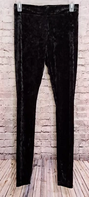 Leggins de terciopelo negro pequeños Mossimo Supply Co. (26x27,5) Foto 1 de 4