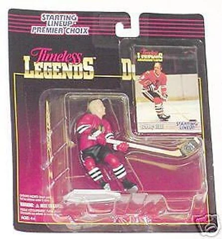 BOBBY HULL CHICAGO BLACK HAWKS HOF  1995 STARTING LINEUP FIGURE  KENNER Cover