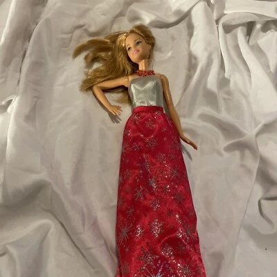 VESTIDO BONECA MATTEL BARBIE FÉRIAS FLOCO DE NEVE PLAYSET LOIRA EXCLUSIVO 3+ - Imagem 1 de 4