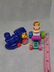 🔥1991 McDonald's Happy Meal Toys 🔥 Set of 2 BACK TO THE FUTURE Figures - Picture 1 of 6