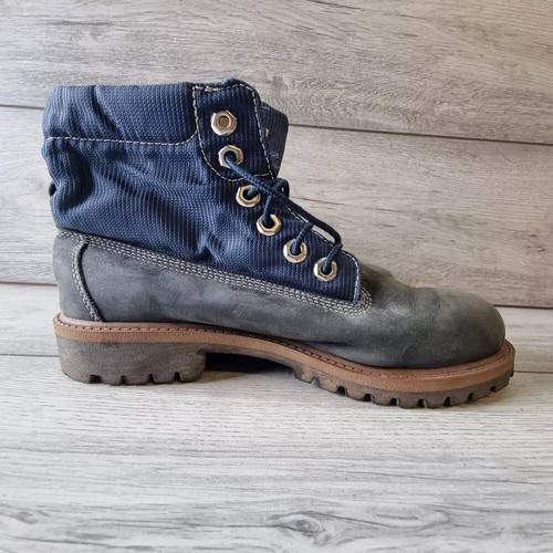 Timberland stivali da donna roll top denim donna chukka deserto passeggio UK 5 5