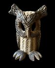 Hollowed Resin Owl Figurine Statuary