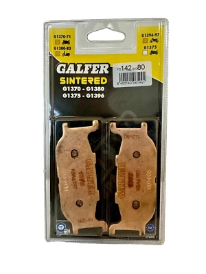 PASTIGLIE FRENO ANT.GALFER SINTERIZZATE YAMAHA TMAX 500 2001 2002 2003 - Immagine 1 di 2