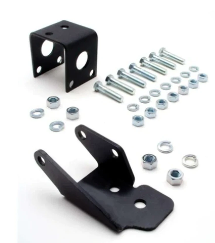 Motor Mount, Bolt-On, Steel, Black Powder Coat, For Small Block Mopar, Fits Mopa - Image 1 of 1