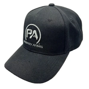 Primary Arms Hat Cap Black Embroidered Logo Snapback - Picture 1 of 7